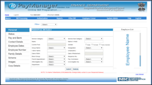 Rajasthan Teachers Web Portal Paymanager