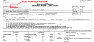 Rajasthan Teachers Web Portal Digital Sign Bill Report