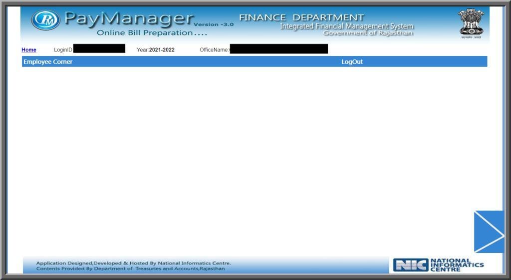 Rajasthan Teachers Web Portal paymanage si add