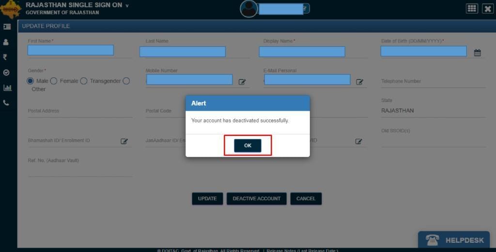 Rajasthan Teachers Web Portal How to Merge sso id