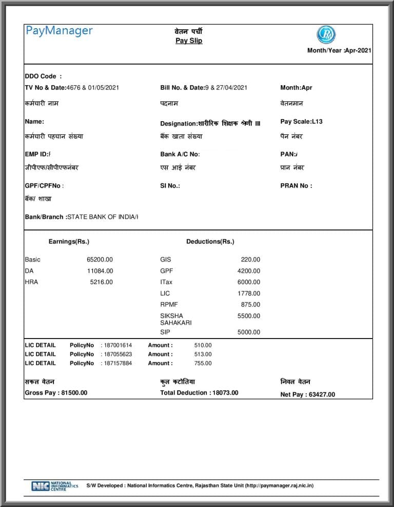 Download Paymanager Payslip