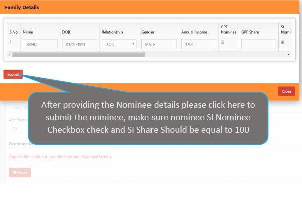 Rajasthan Teachers Web Portal FIRST DECLARATION SUBMIT PROCESS