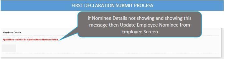 Rajasthan Teachers Web Portal FIRST DECLARATION SUBMIT PROCESS