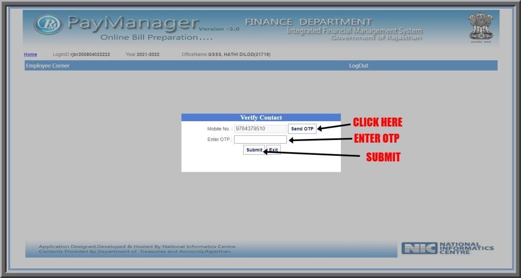 Paymanager Bank Detail Update