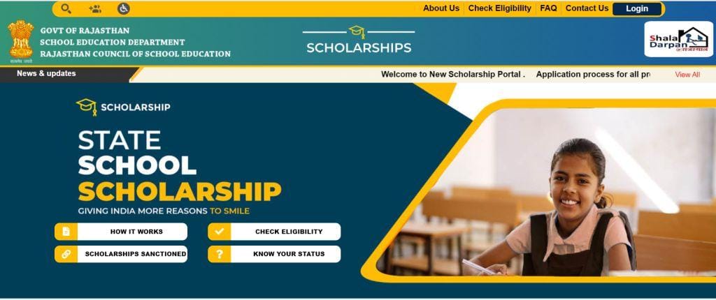 Pre Matric Scholarship Rajasthan 2021-22