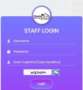 Rajasthan Teachers Web Portal Staff Window Login