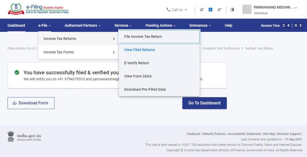Rajasthan Teachers Web Portal How To Fill Income Tax Return In Hindi