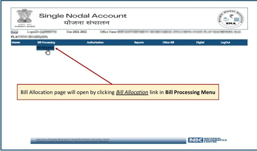 sna bill process
