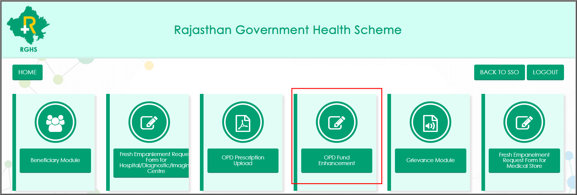 Rajasthan Teachers Web Portal RGHS Limit Kaise Badhaye